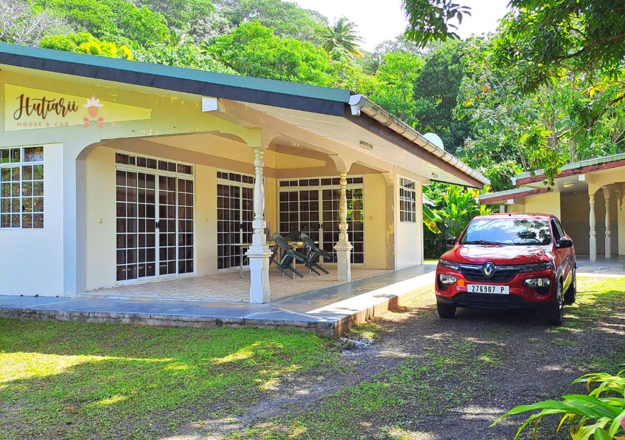 Hutiarii House & Car & Excursions Raiatea Villa Tevaitoa Exterior foto